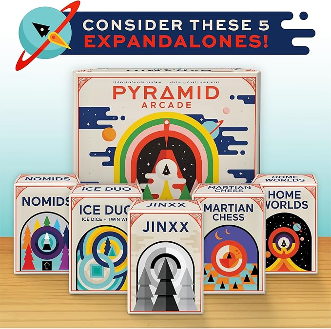 Looney Labs Pyramid Arcade Board Game - Ultimate Game Library