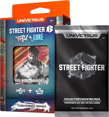UniVersus: Street Fighter 6 Challenger Series Display- Ryu &amp Luke