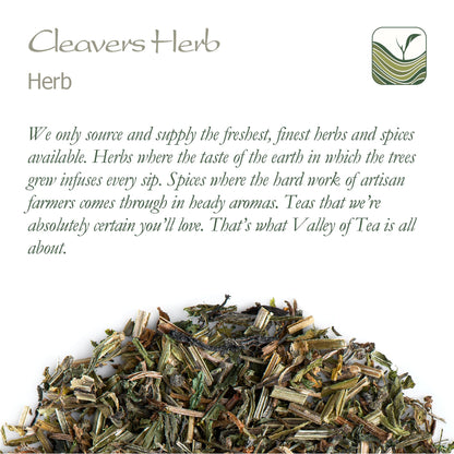 Cleavers Herb Tea Galium Aparine -