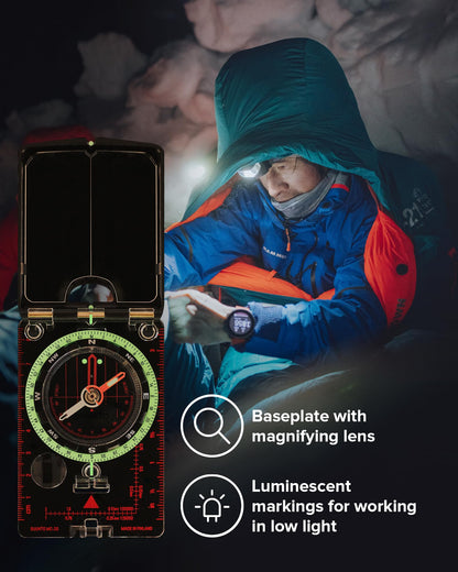 SUUNTO MC-2 Compass: Top-of-The-line Compass for Professionals & serious Hikers