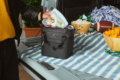 STANLEY All Day Julienne Mini Soft Cooler Bag and Lunch Box 7.4 Quarts | 10 Can Cooler with Handles and Strap | Stays Cold for Hours | Insulated Travel Bag with Zipper | BPA-Free | Seafoam