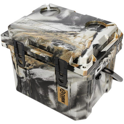 Cubix Outdoors QuadraX 10QT Rotomolded Cooler – 3-Day Ice Retention, Personal Hard Cooler for Camping Fishing Hunting Tailgating Lunch Job Site, 2 Cup Holders, Bottle Opener, Limited