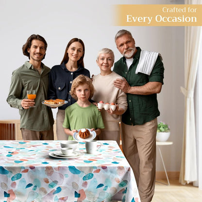Maison d' Hermine Table Cloth Rectangle Table 100% Cotton 60 x 120 Inches Tablecloth Reusable Decorative for Dining Kitchen Room Farmhouse Home Gifts for Mothers Day Spring Summer - Summer Picnic