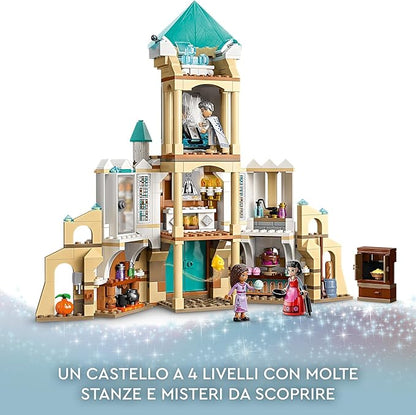 LEGO 43224 Disney Princess König Magnificos Schloss 4 Etagen 4 Charaktere