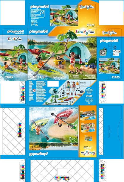 Playmobil Camping with Kayaks