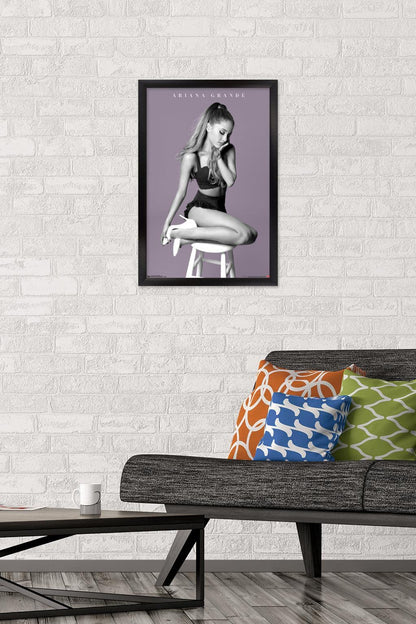 Ariana Grande - My Everything Wall Poster, 22.4L" x 14.7W", Black Framed Version