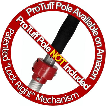 ProTuff Pool Pole Hanger Set - 2 Pack of Rust-Proof Stainless Steel Hooks - Easy Install for Poles, Nets & Skimmers