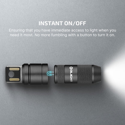 OLIGHT Perun 3 Rechargeable Headlamp Flashlight Bundle with IMINI 2 EDC Rechargeable Keychain Flashlight