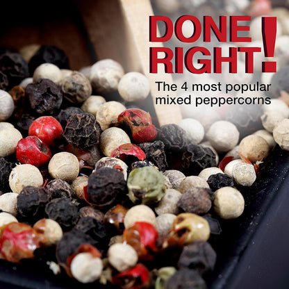 Spice Lab Rainbow Peppercorns - All-Natural Mixed Peppercorn Medley - 1 lb Resealable Bag | Gluten-Free