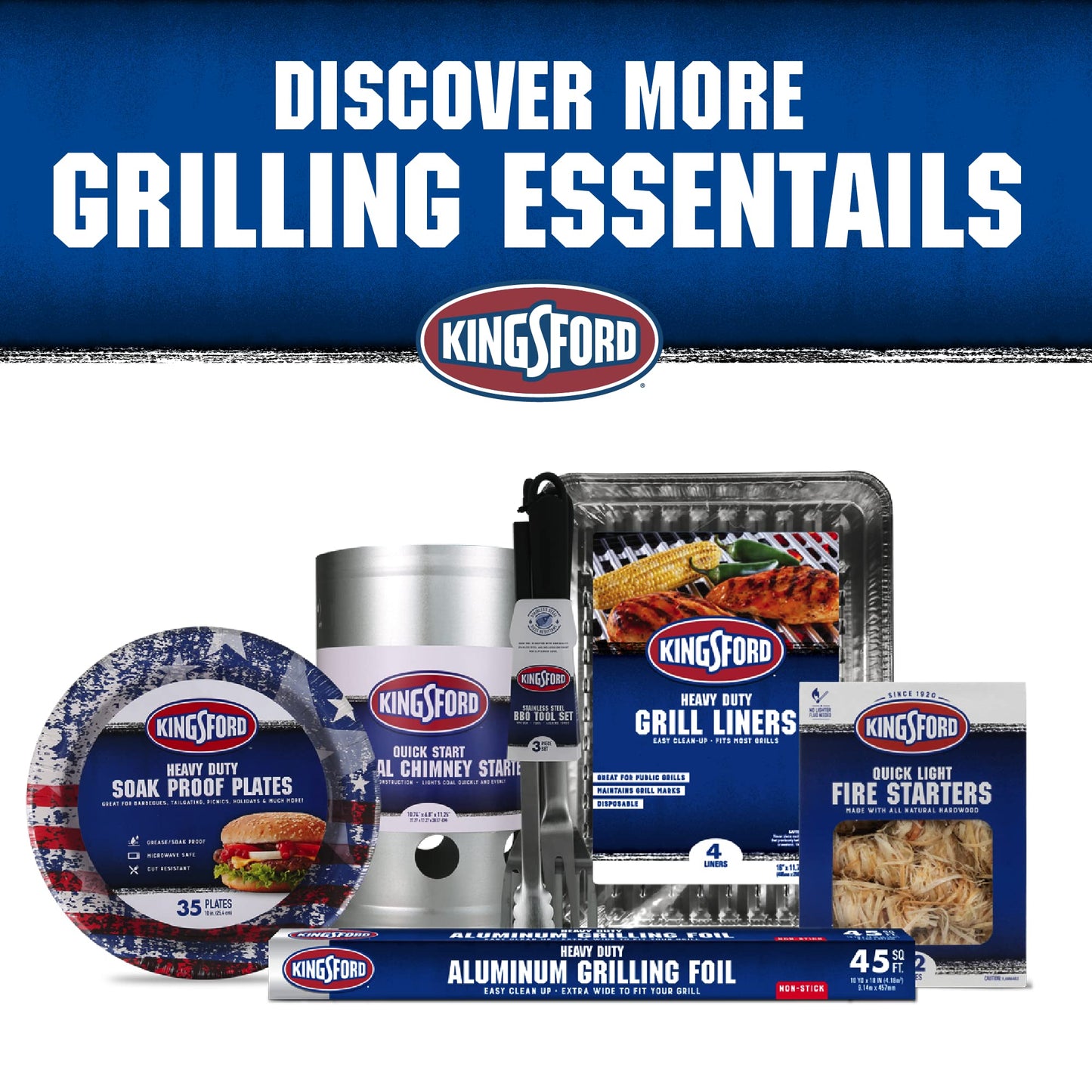 Kingsford Quick Light Fire Starter Rolls All Natural Hardwood Paraffin Water Resistant Easy Lighting Charcoal Pellet Grills Smokers Campfires 16 Count 24 Pack