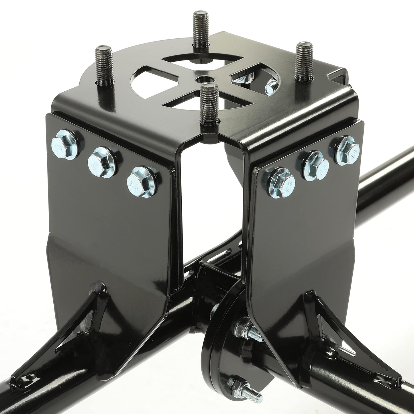 ECOTRIC Spare Tire Mount Rack Carrier Holder Compatible with 2017-2025 Can-Am Maverick X3 Turbo X3 Max R Ds Steel Hold Up to 32" Tire UTV Powder Coated