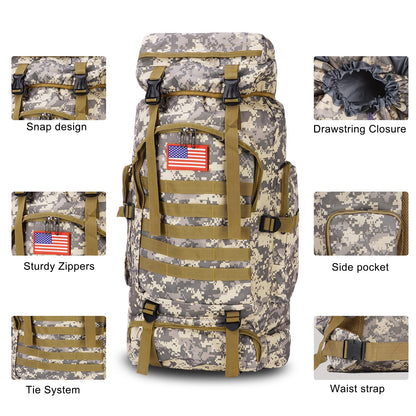 Skywod,Survival Gear Professional Kit and Large Camping Backpack,First Aid Kit for Adventure Outdoor Hiking Accessories
