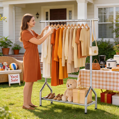 EAGMAK Heavy Duty Clothing Racks for Hanging Clothes 720 Lbs and Sturdy Clothing Racks