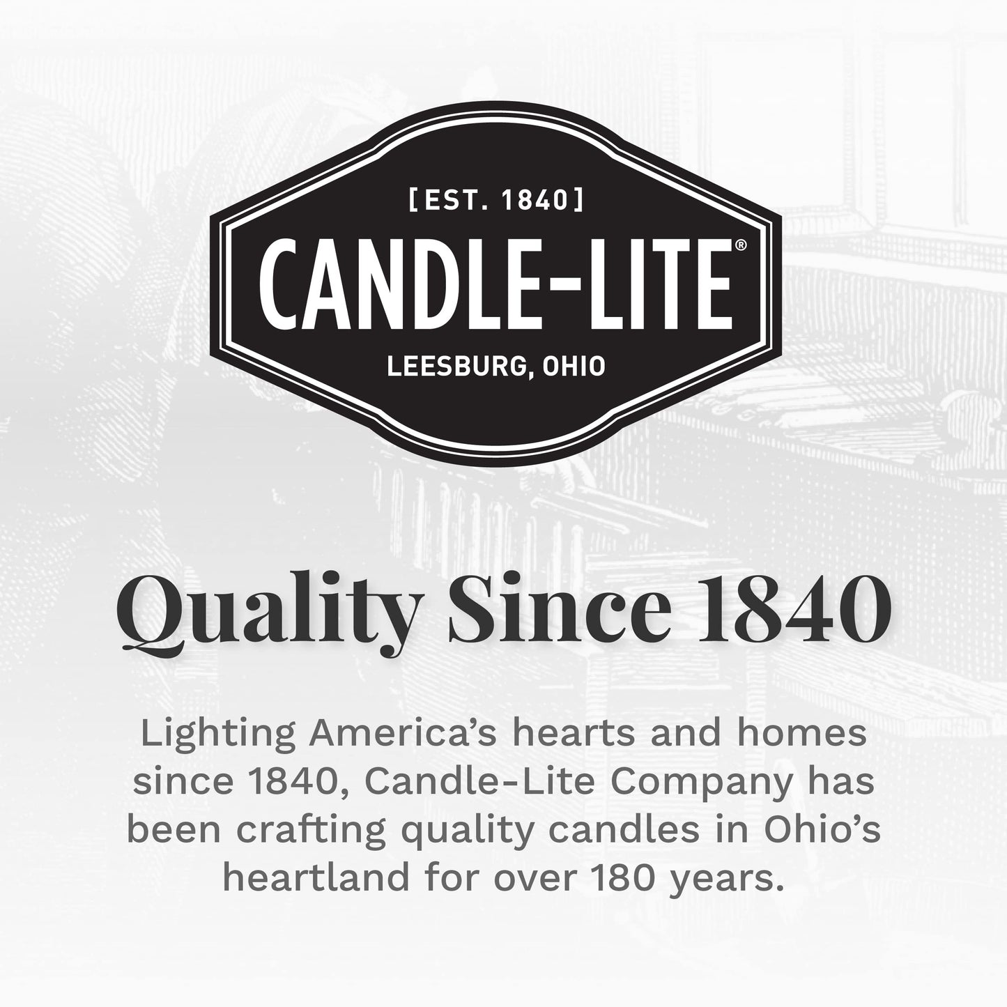 Candle-lite Scented Candles, Island Coconut Mahogany Fragrance, One 18 oz. Single-Wick Aromatherapy Candle with 110 Hours of Burn Time, White Color