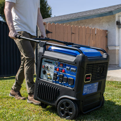 DuroMax XP11000iH 11,000-Watt Dual Fuel Portable Digital Inverter Generator - Gas & Propane, Remote Electric Start, Transfer Switch Ready, RV & Emergency Ready