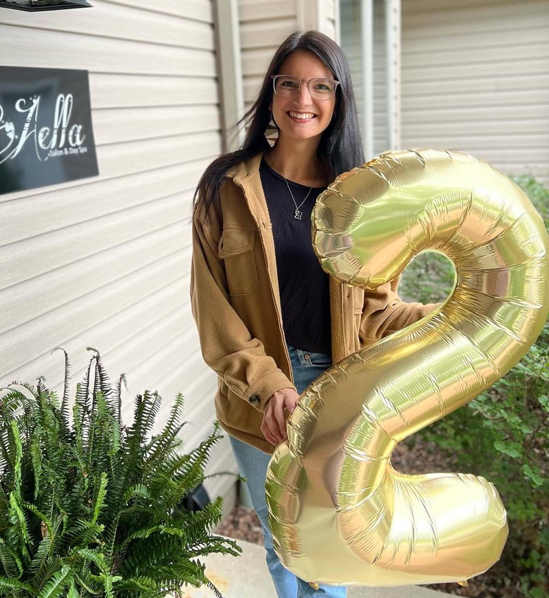 Light Gold Number 8 Balloon 40 Inch, 8th Birthday Party Decorations for Children, Giant 8 Foil Balloon for Party Supplies
