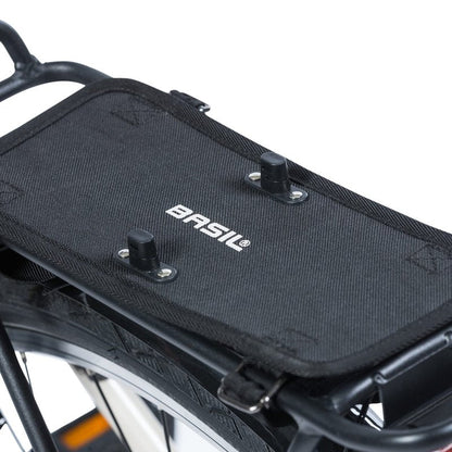 Basil Detachable Bag System, Universal Bridge System, Handle, Black, One Size