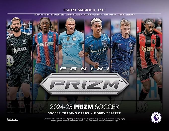 2024-25 Panini Prizm Premier League EPL Soccer Hobby Blaster Box