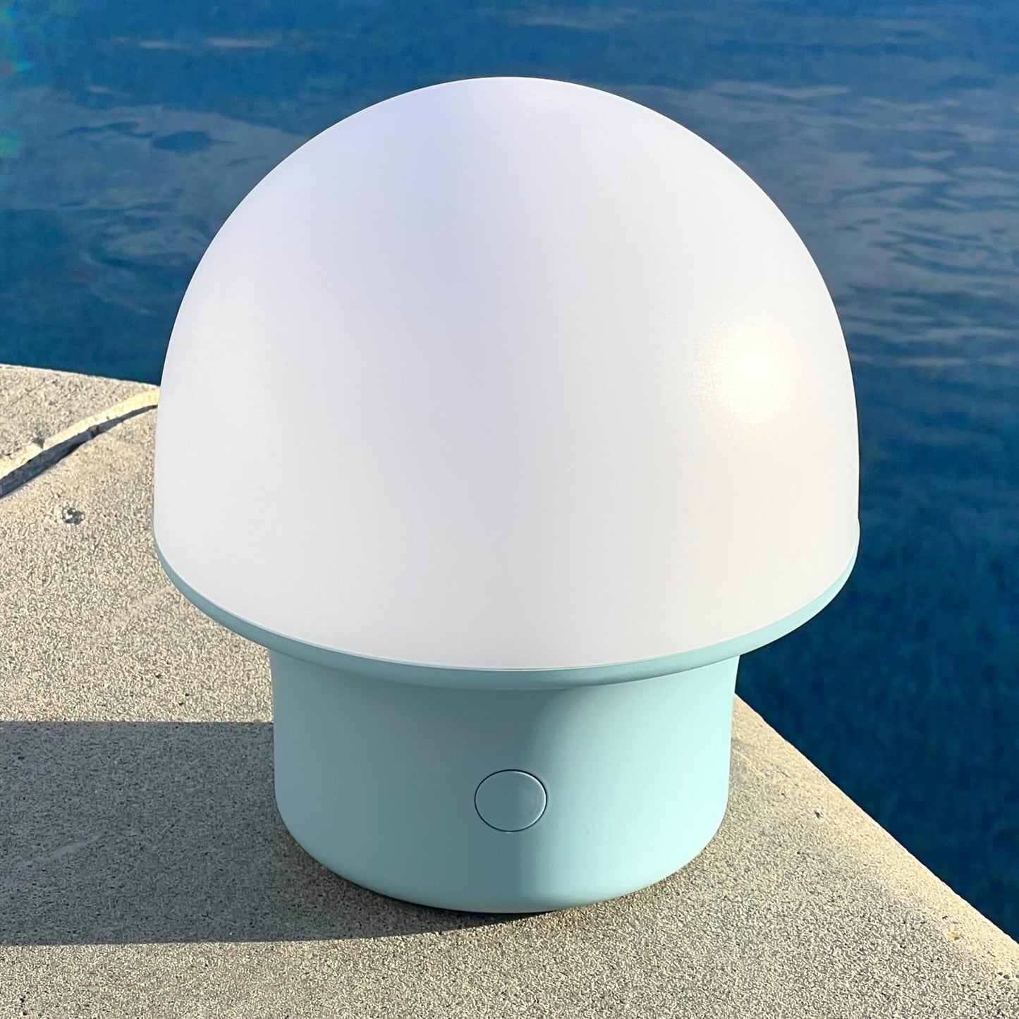 Brightech Bundle 104 (93+11) FT Ambience Pro Solar Powered Outdoor LED String Lights + Portobello Cordless LED Touch Table Lamp