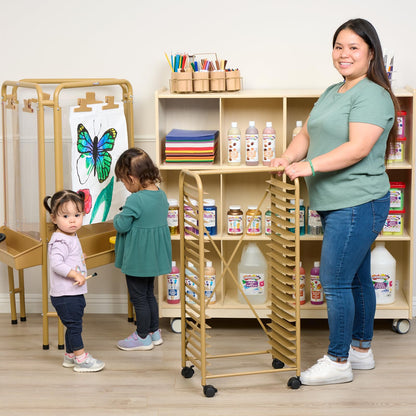 Colorations Mobile Art Rack