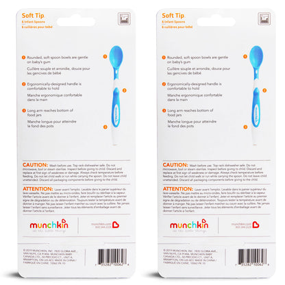 Munchkin® Soft Tip™ Baby Spoons, BPA Free, 12 Pack