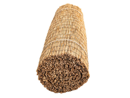 Forever Bamboo Jumbo Reed Natural Bamboo Screen Fencing Privacy Fence Backyard Divider Decorative Reed Garden Fencing 72 in H x 192 in L
