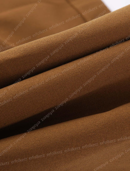 Erfolkerz Canvas Tarp 16x20ft 22Mil Water-Resistant Tarps with Aluminum Grommets, 14OZ UV-Resistant Tarpaulin,Heavy-Duty Multi-Use Cloth Covers for Wood/Car/Roof/Boat/Camp/Canopy