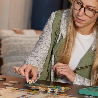 Life in Reterra Strategy Board Game | A Community (Re) Building Game | Ages 10+ | 2 to 4 Players | 35 Mins. Avg. | Games for Adults &amp Families