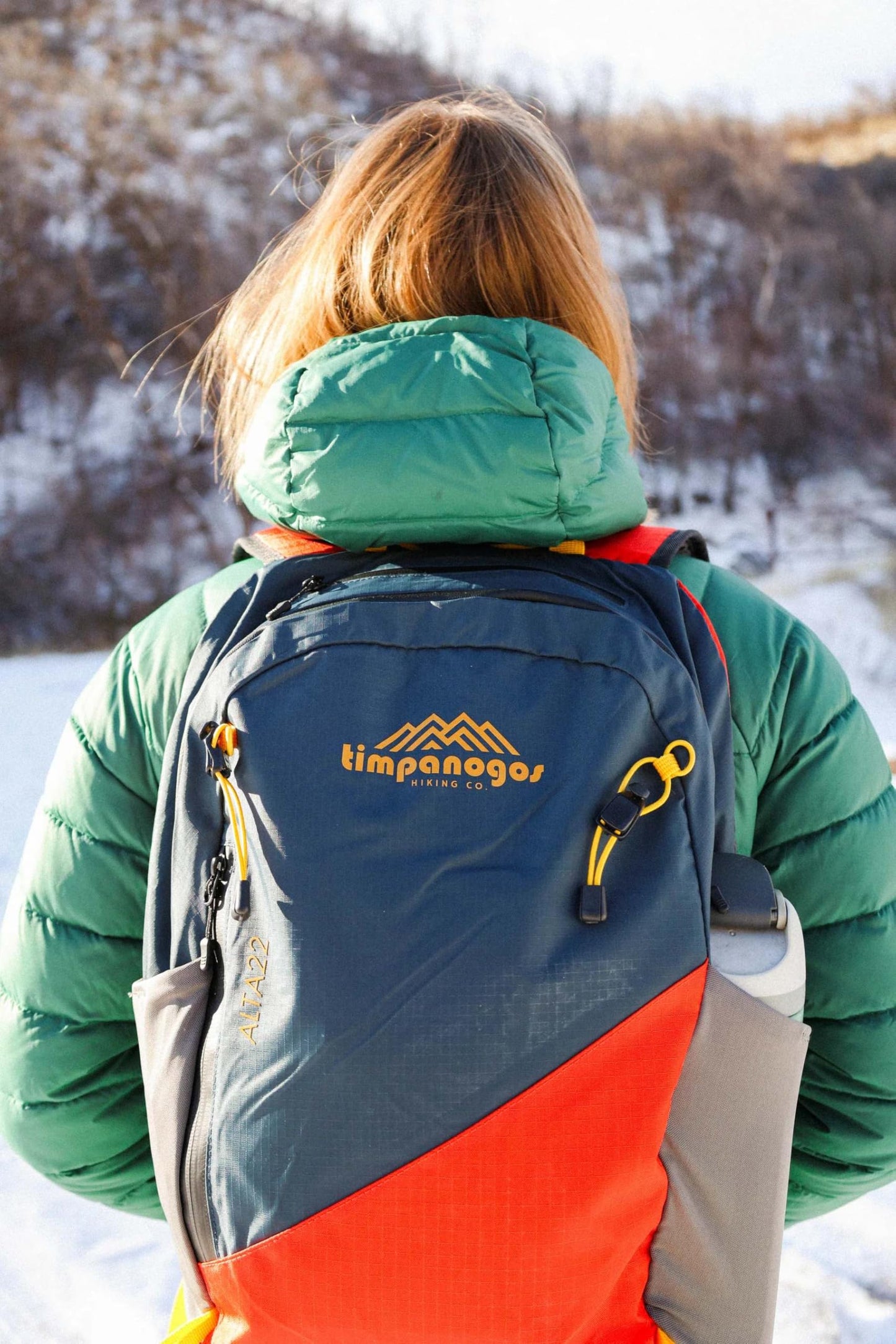 Timpanogos Elevation 22L Hiking Backpack, Lightweight Daypack for Men & Women made with Water-Resistant Ripstop Nylon, Hydration Compatible comes with Ergonomic Straps for Camping and Travel (Alta)