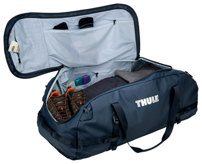 Thule Chasm 130L Duffel, Easy to Pack, Converts to Backpack, Internal mesh Pockets, Lockable Zippers, Recycled Materials