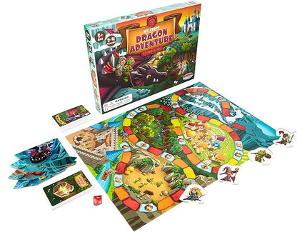 My First Dragon Adventure Board Game - Kids Save The Kingdom Beginner Fantasy Adventure Game for Children 5+ Exciting Hands-On Dragon Fun for Family Game Night