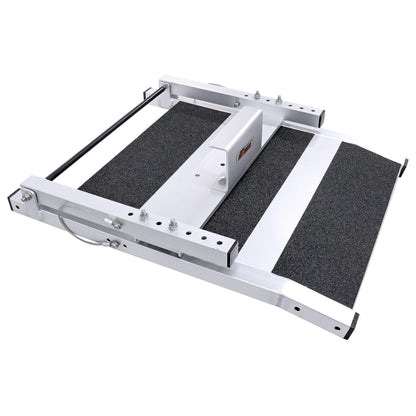 Extreme Max 3005.4248 Dog Ladder/Ramp Platform - Clear Anodized, Standard