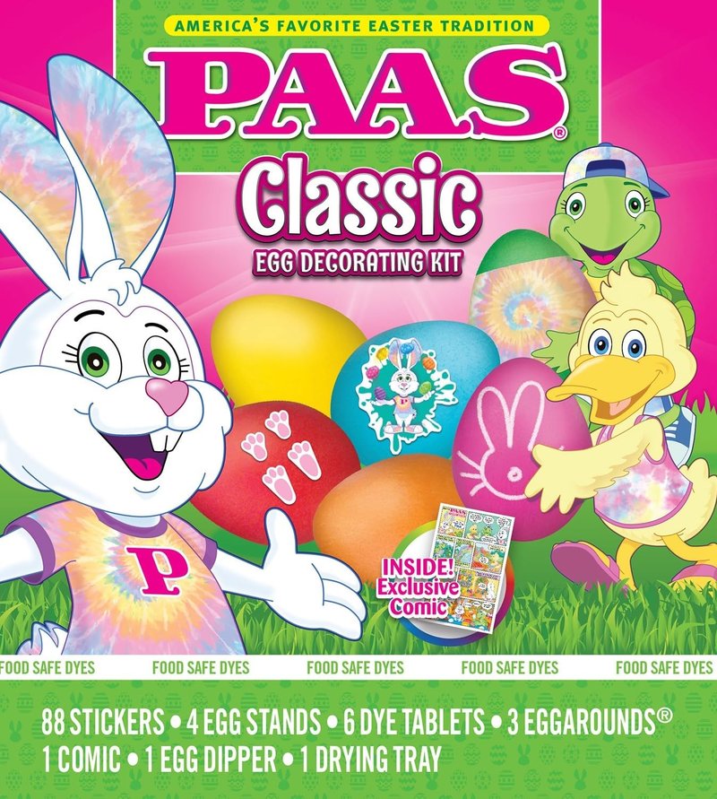 PAAS Classic Easter Egg Coloring Kit - Set of 3