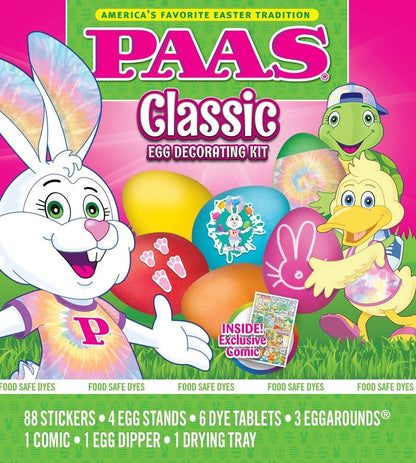 PAAS Classic Easter Egg Coloring Kit - Set of 3
