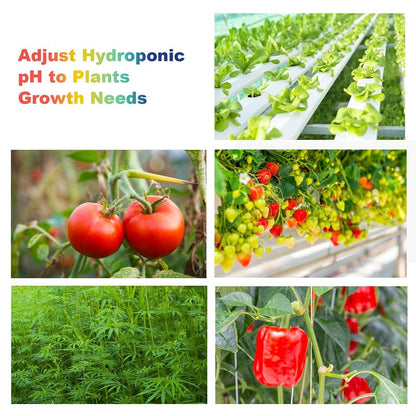 FOLLOWIN pH Up and Down Control Kit for Hydroponics, Soil Gardens & Aquariums - Concentrated Liquid pH Adjuster Set (9 oz + 9 oz) with pH Indicator - Balanced Nutrient Solution for Plants