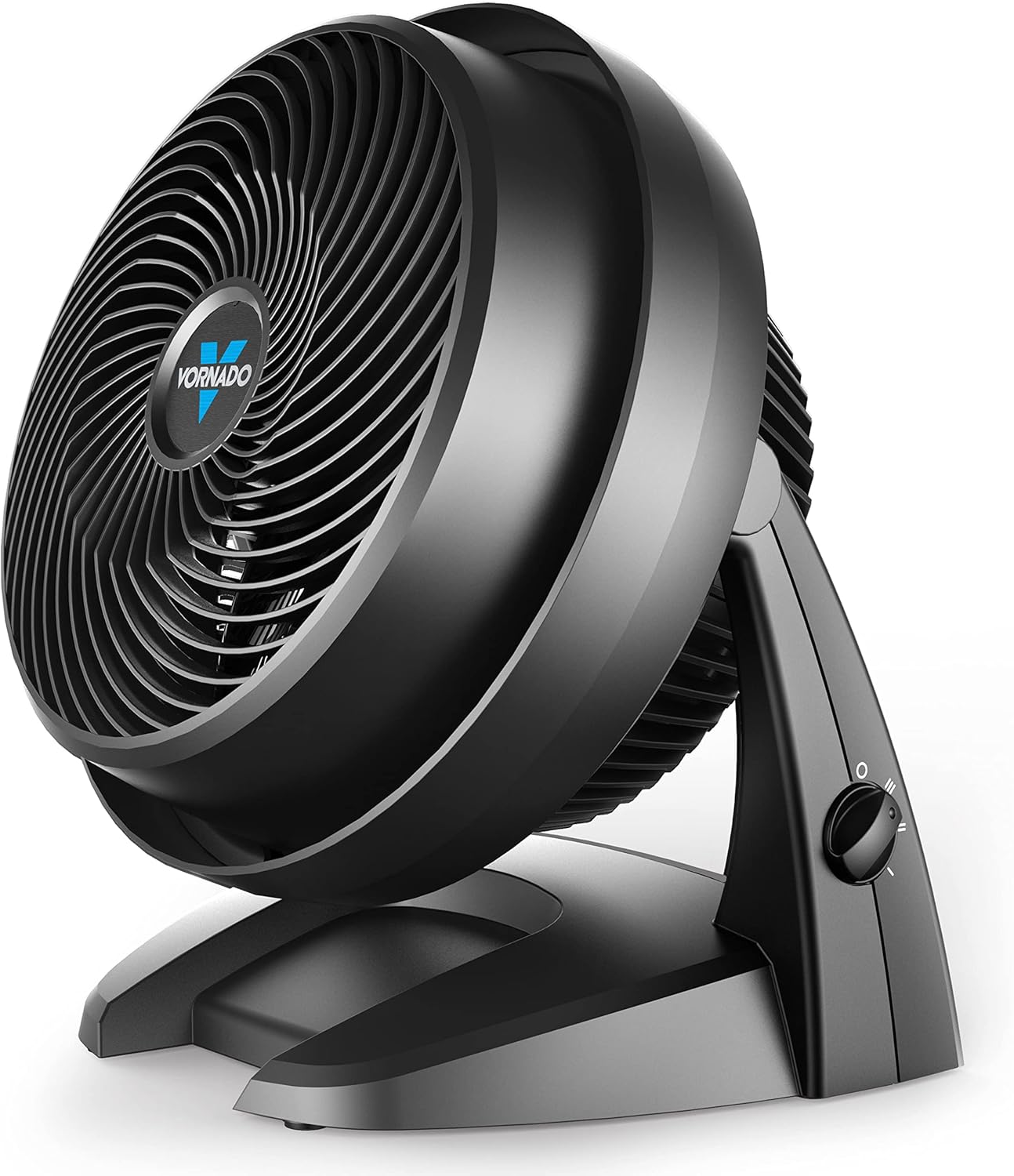 Vornado 630 Mid-Size Air Circulator - 3-Speed Quiet Floor Fan with Adjustable Tilt - 9" Black