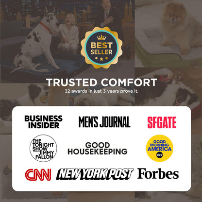 Bedsure XL Plus Orthopedic Dog Bed for Extra Large Dogs - Washable XLarge Dog Cat Bed Waterproof, Comfort Dogs Couch Sofa with Washable Removable Cover, Pet Bed with Nonskid Bottom, Dark Grey, 48"