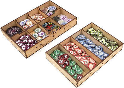 TowerRex Organizer for Arkham Horror 3rd Edition Board Game Storage Insert Accessory Upgrade for Only Base Game