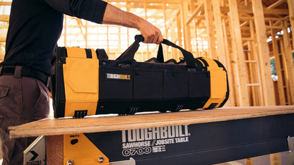 ToughBuilt – 30" Modular Tote Tool Bag, 68 Pockets & Loops, Removable Soft Boxes & Dividers for Electrical, Maintenance & Jobsite Tool Organization (TB-81-30)