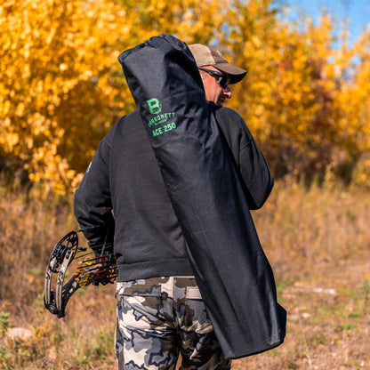 Barronett Blinds® Ace 250, Portable Hunting Blind, Large Pop-Up Hub Blind, Panoramic Shooting Windows, Lightweight, Crater™ Harvest, 75” x 75” x 67”, AC250CH