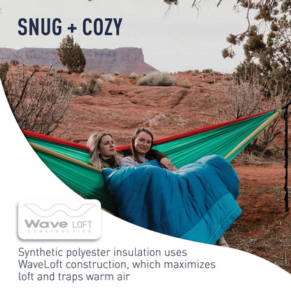 Sea to Summit Venture Women’s Synthetic Sleeping Bag, 32-Degree, Long
