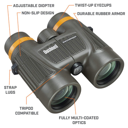 Bushnell H2O Xtreme Binoculars_FullyMultiCoated_Waterproof IPX7_10x42_181042C