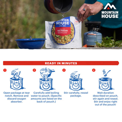Mountain House Expedition Meal Assortment Bucket Freeze Dried Backpacking & Camping Food 30 Servings