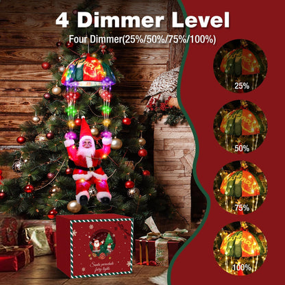 litogo 2024 Christmas Decorations Indoor Bundle 200ft String Lights for Holiday Yard Party Festival