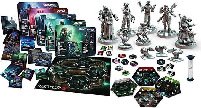 Rebel Studio Nemesis Aftermath Board Game - Epilogue Mode Play 5 New Characters Added Traits &amp Shuttle Board Cooperative Strategy Game for Adults Ages 14+ 1-5 Players 45-60 Min Playtime