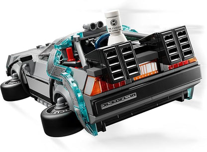 LEGO Speed Champions Time Machine from Back to The Future Building Toy for Kids - Pretend Play &amp Display Car Toy W/2 Build Modes for Boys &amp Girls Ages 9+ - Gift Ideas for Birthdays &amp Fans