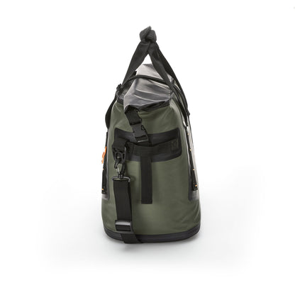 BUILT Large Welded Soft Portable Cooler with Wide Mouth Opening - Insulated and Leak-Proof Olive 5213958