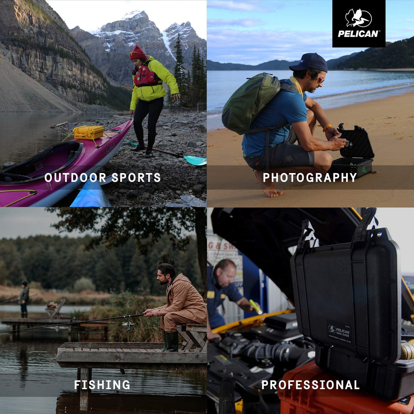 Pelican 1610 Case With Foam (Black)