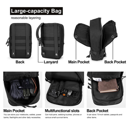 Mardingtop 70L Hiking Backpack+ Molle Tactical Utility Pouch