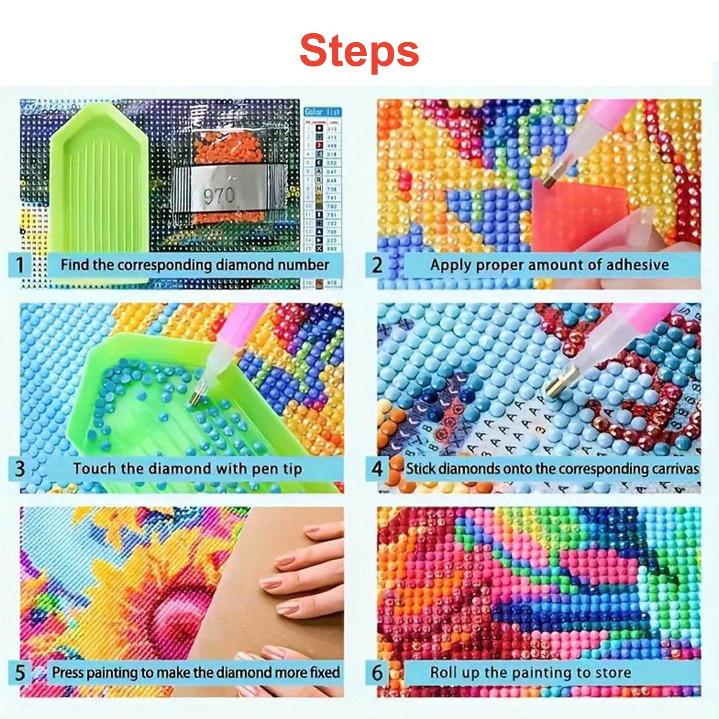 Lvmuu 5D Patriotic Diamond Painting Kits for Adults American Flag, Cross God Bless America Full Square Drill Diamonds Art Kits for Beginner DIY Paint By Numbers Art Gem Crafts Home Decoration 30x40cm